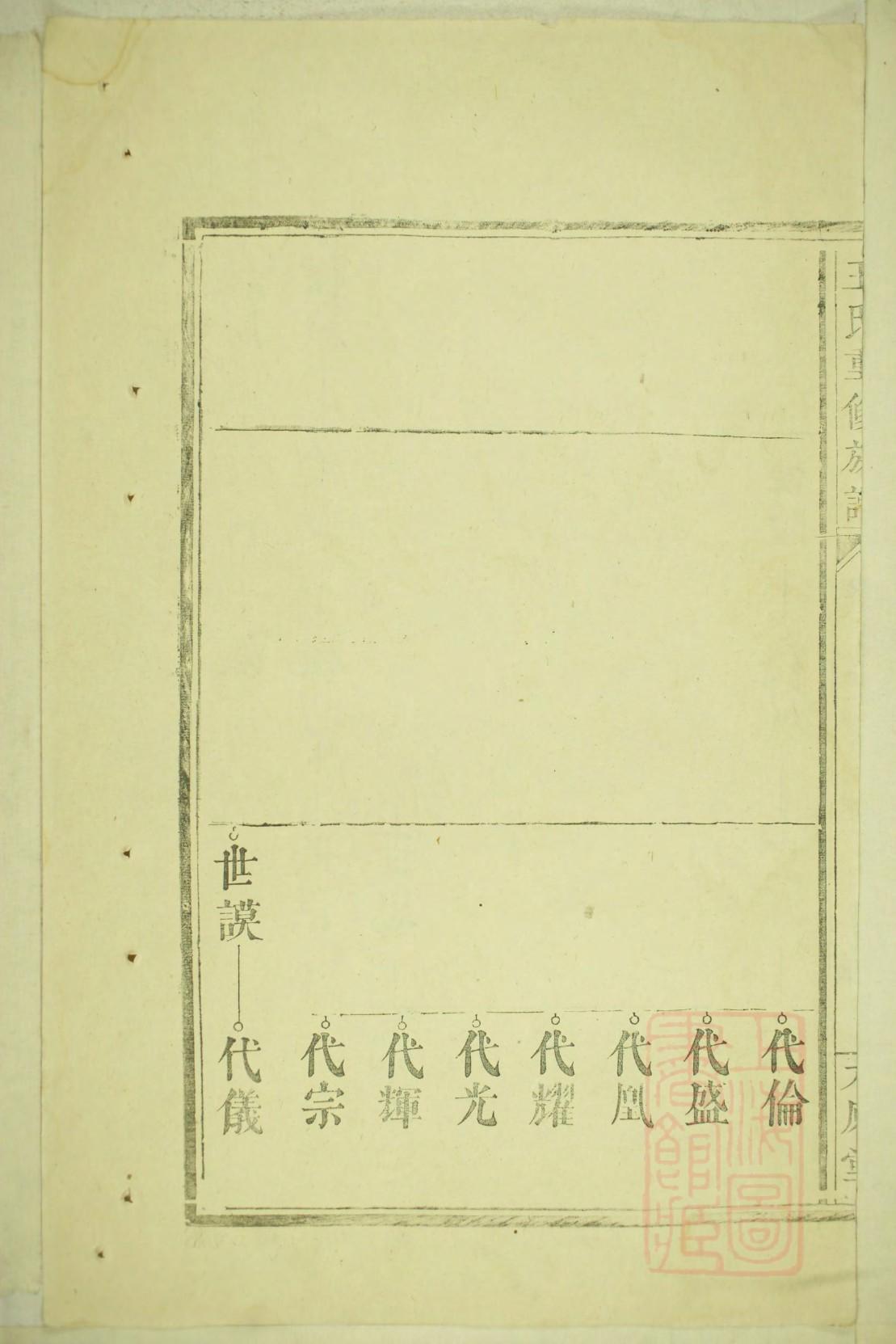 多氏族谱字辈查询表