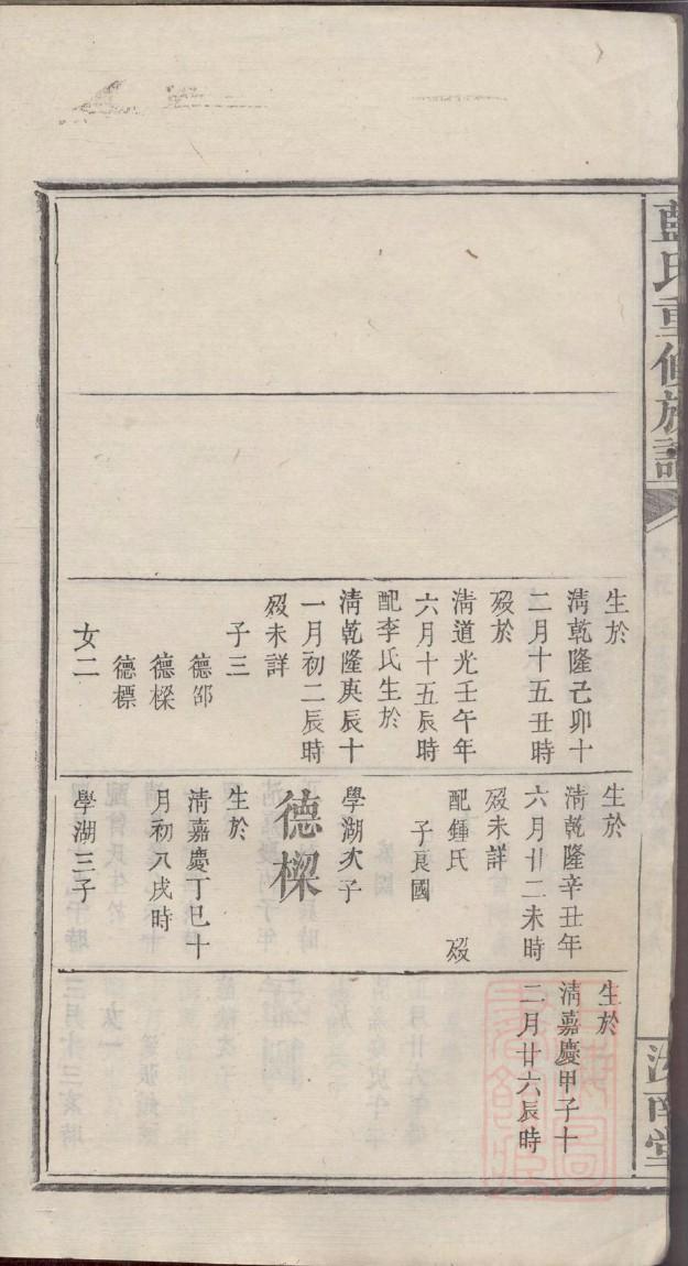 韶氏族谱字辈查询表