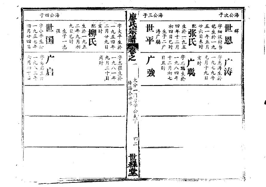 高氏家谱网