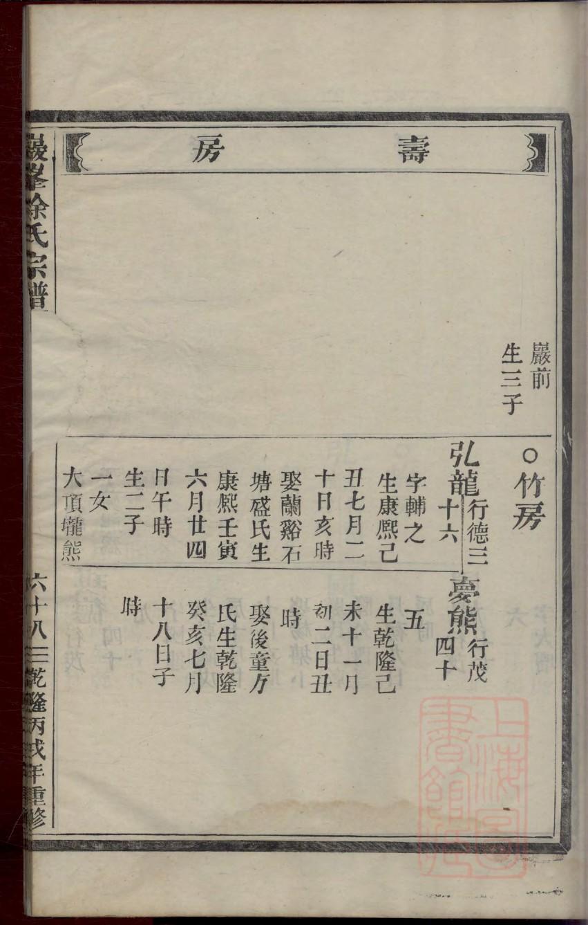 东北狐家族谱