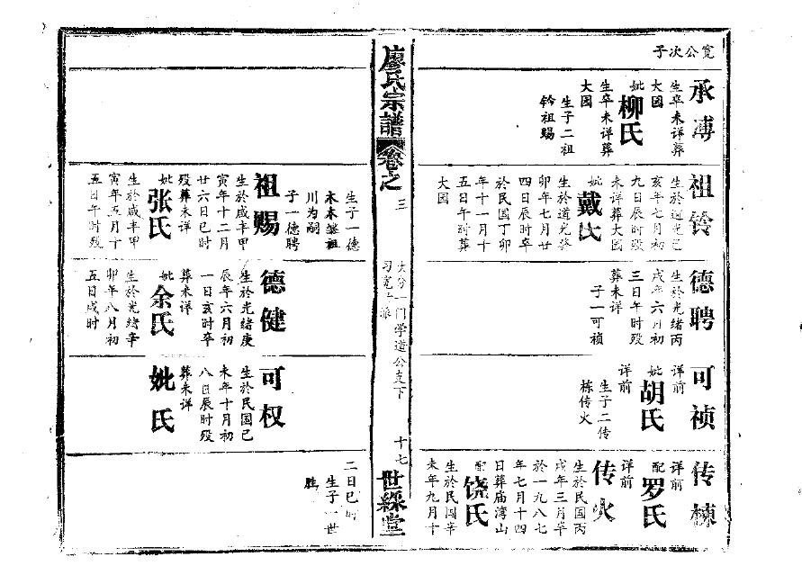 莫氏族谱字辈大全集