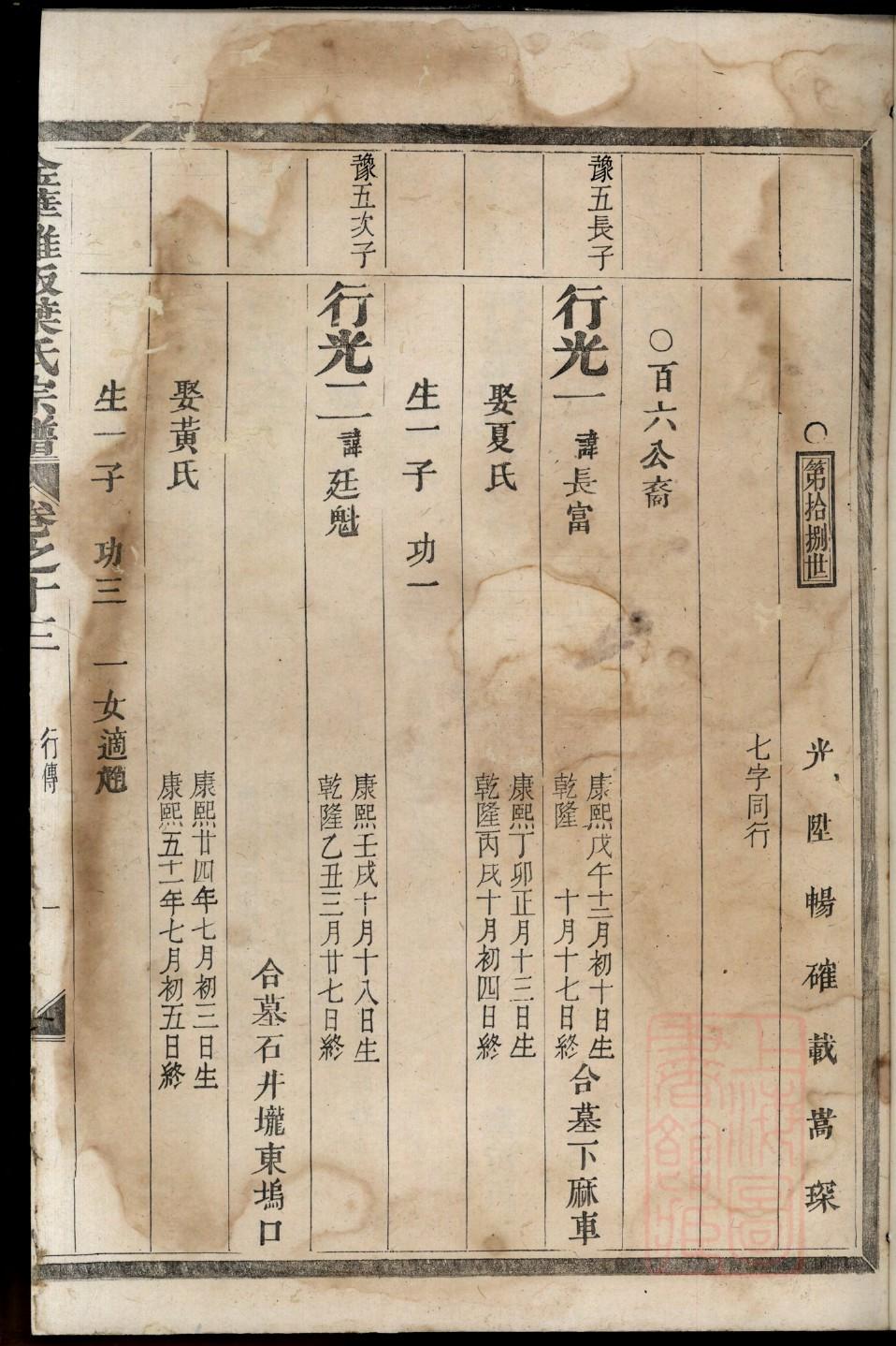 壬氏家谱查询