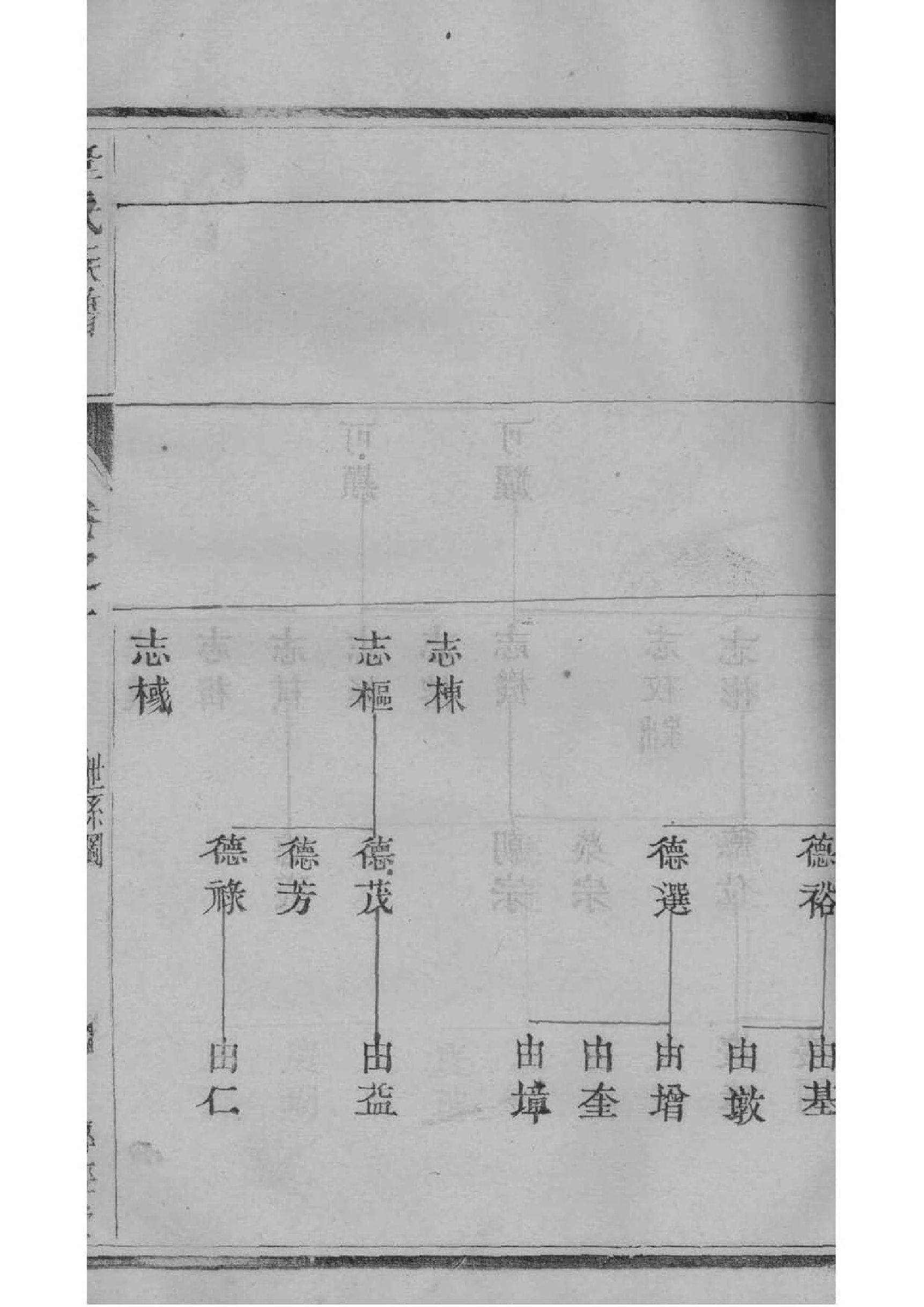 代氏族谱图片