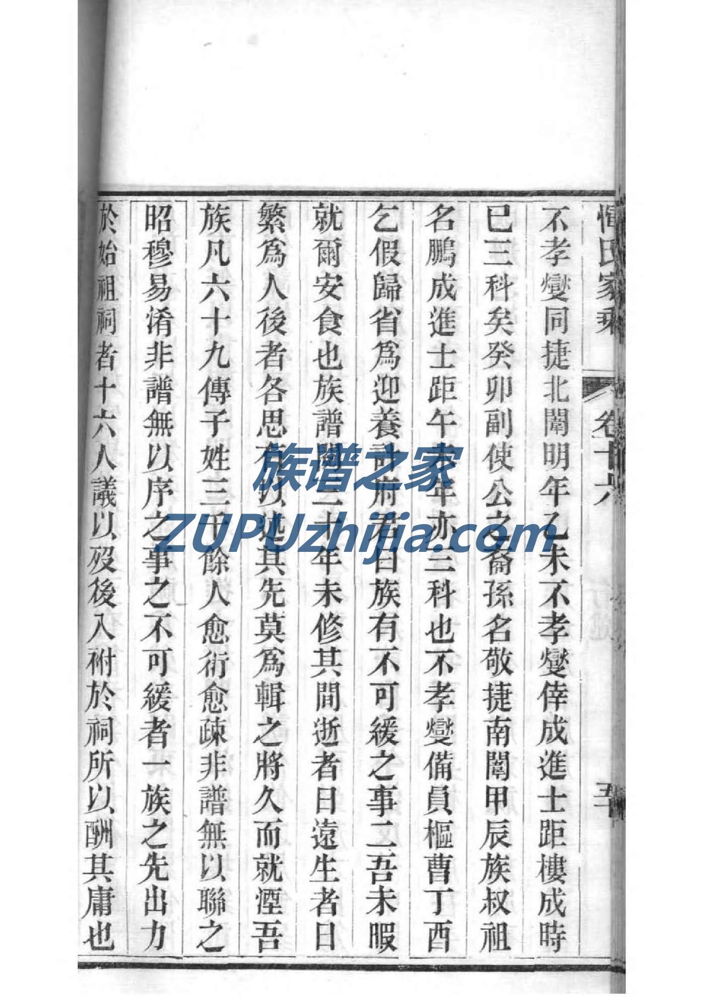 宗氏族谱电子版