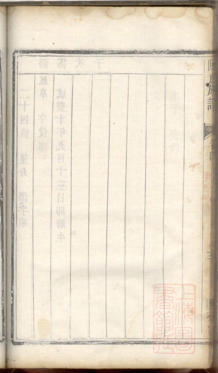 贲氏族谱辈分表