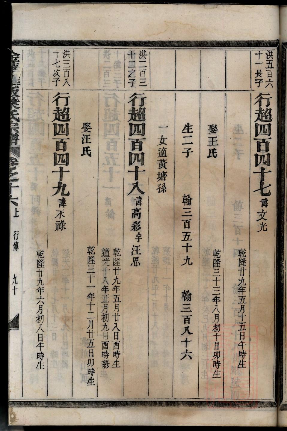 鉏氏族谱序范本范文