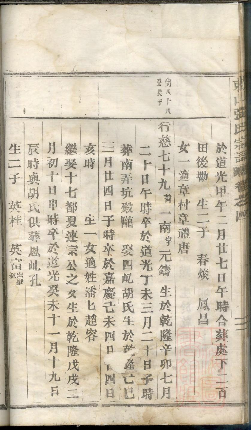 呼氏族谱字辈书