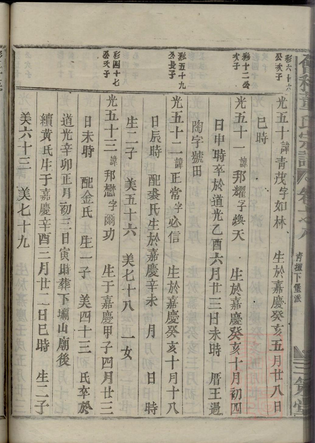 唐氏族谱四川分支