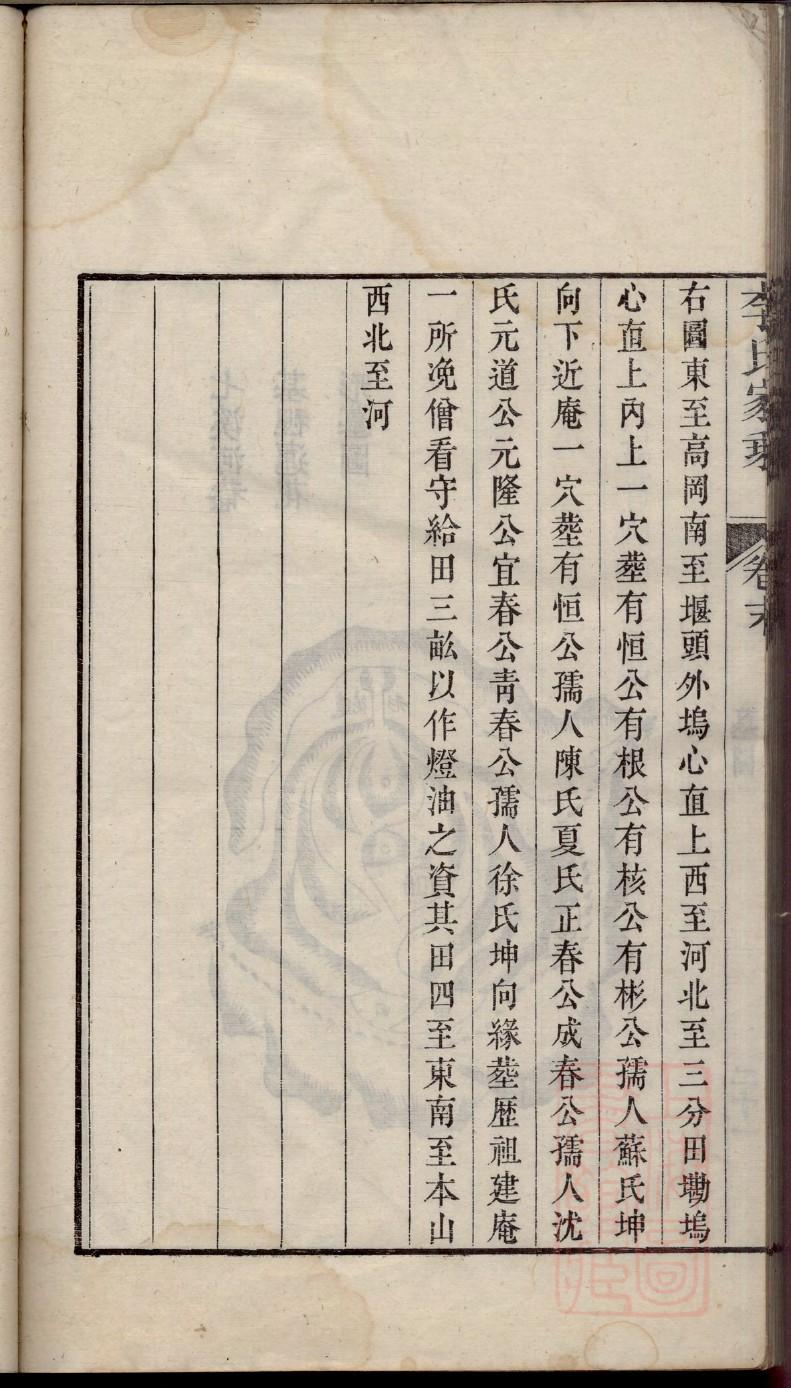 自姓族谱