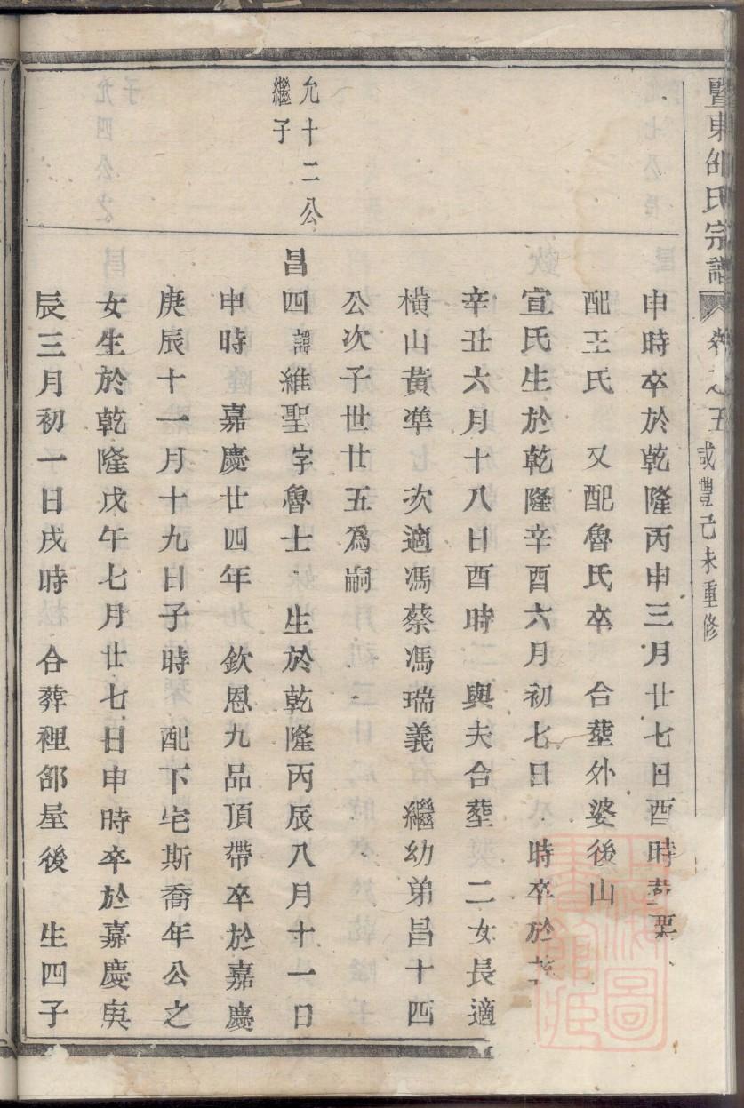 舒氏族谱大全