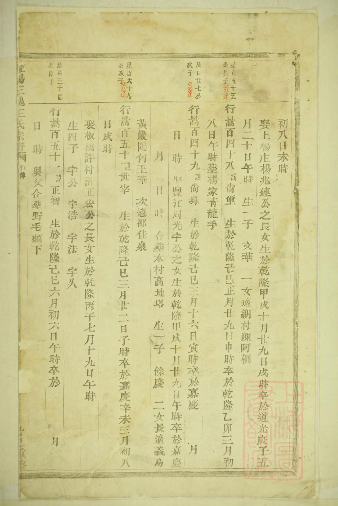 岑氏宗亲族谱