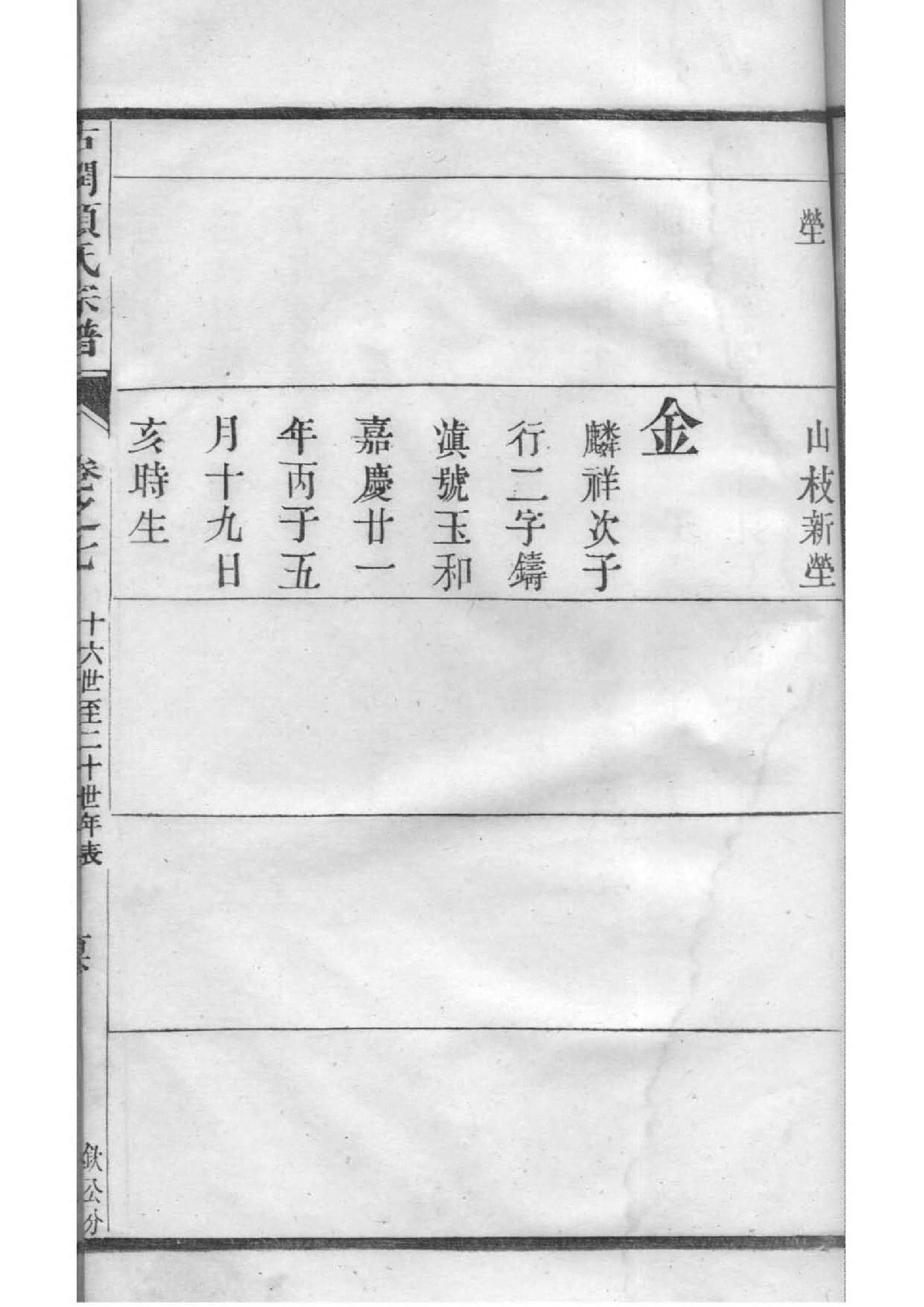 邹氏族谱河南光山