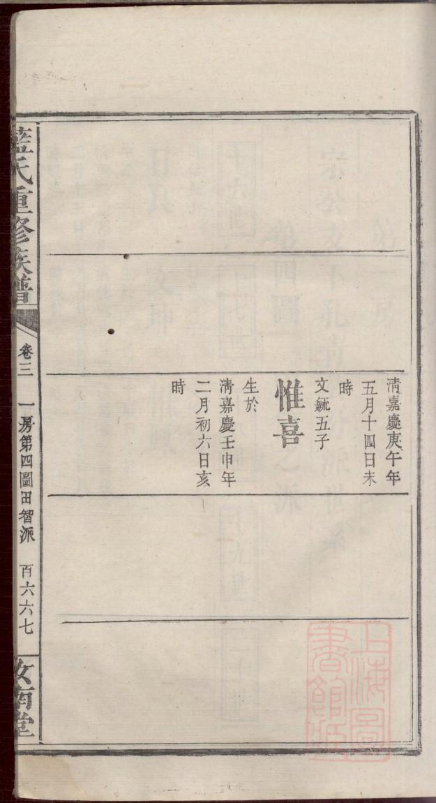 徐氏族谱云南分支