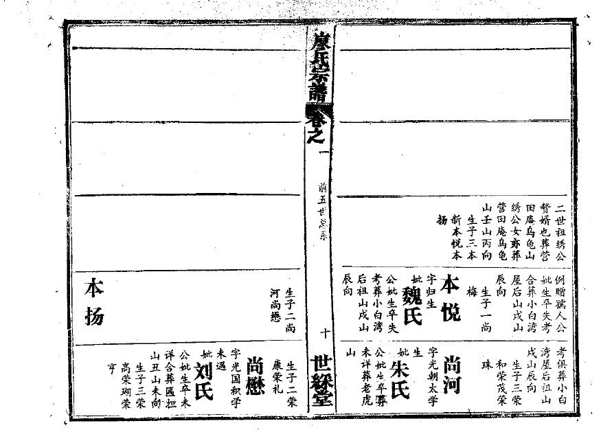 陈氏家谱书籍