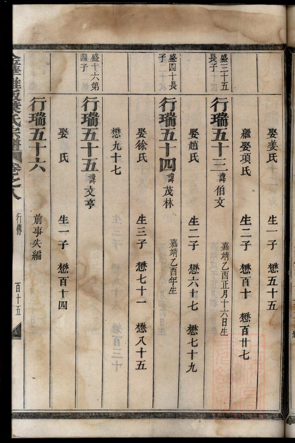 乔姓家谱108个字辈