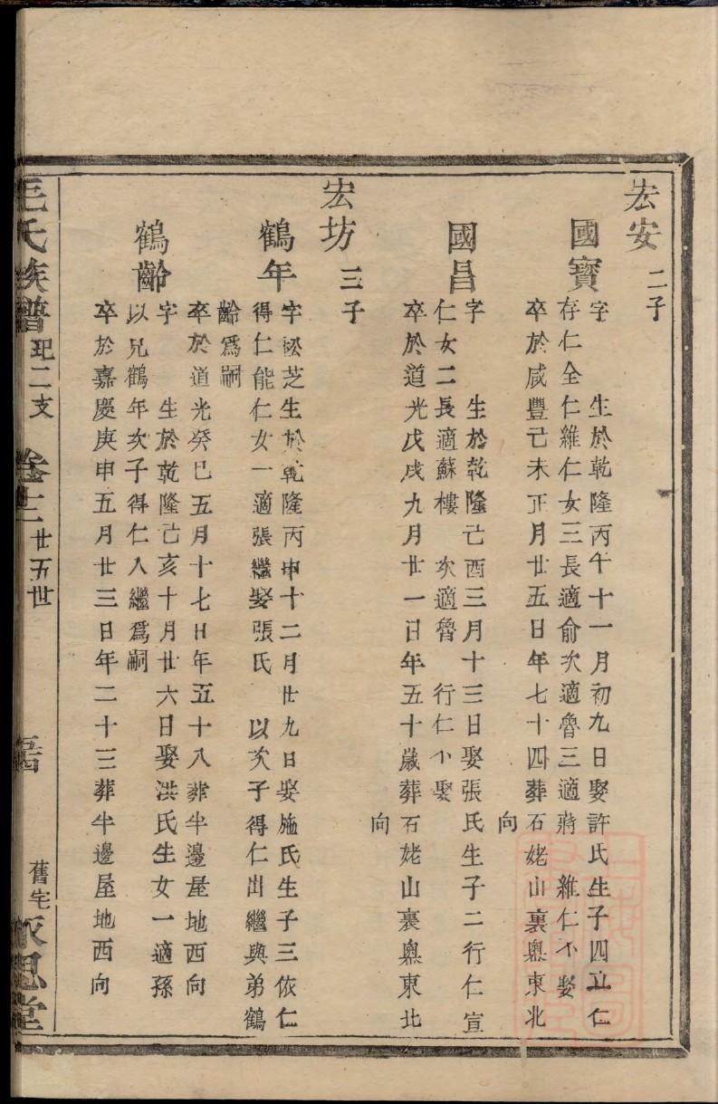 白氏家谱大全