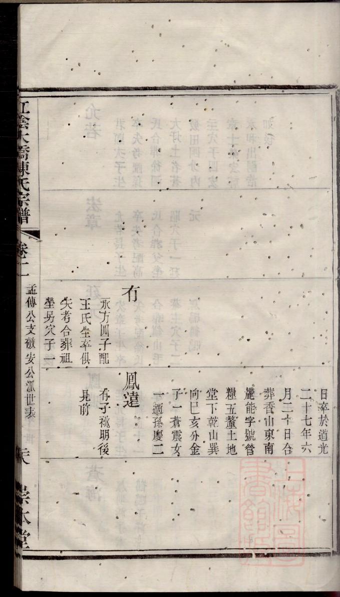 仇氏家谱族谱在哪里看