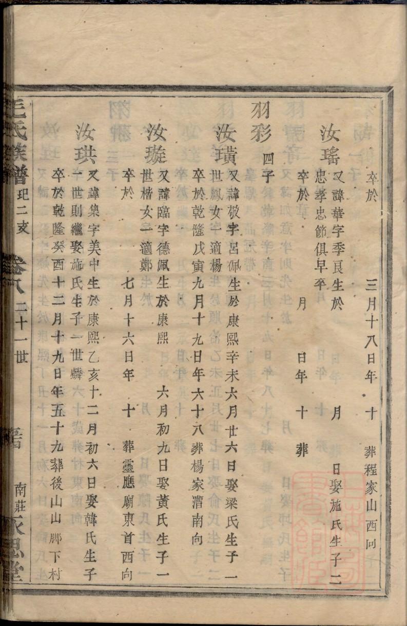 王氏家谱序言白话文范文