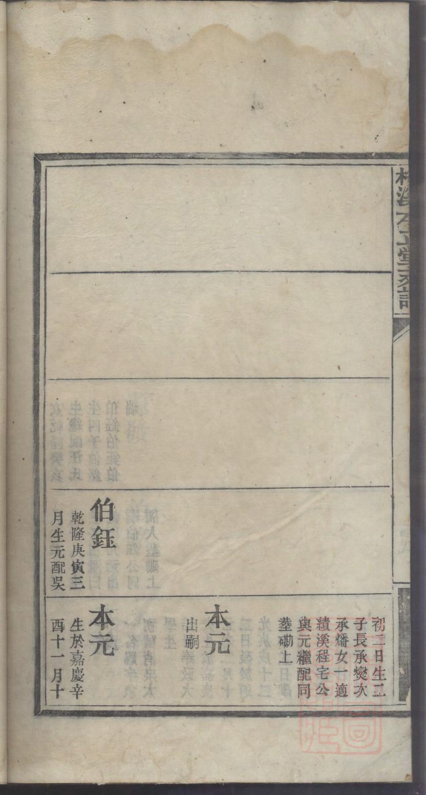 周氏族谱吉林分支