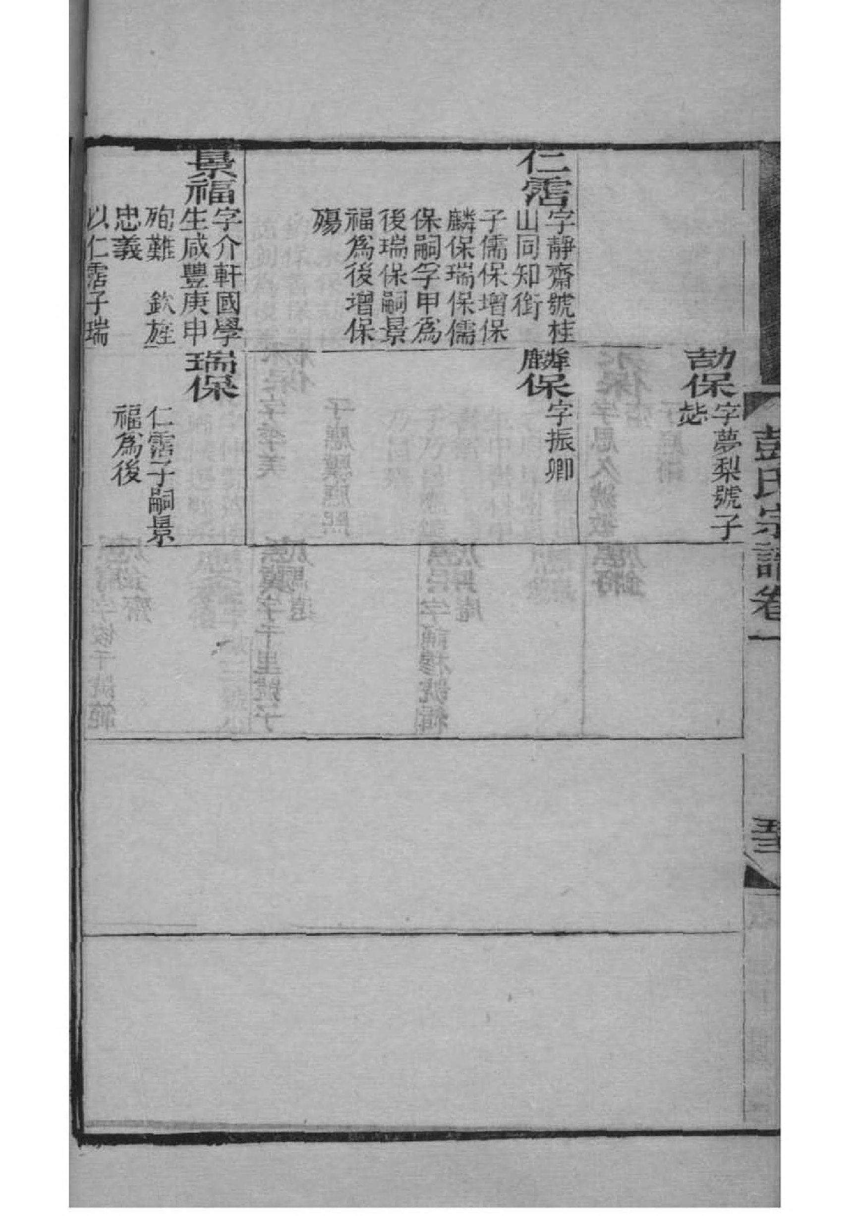 家谱制作电子模板下载