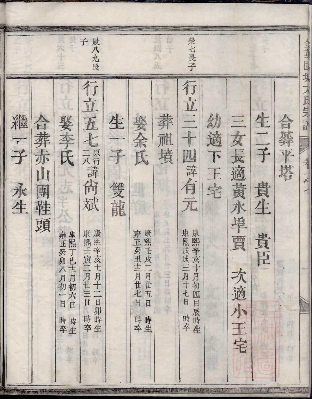 叶姓排辈顺序