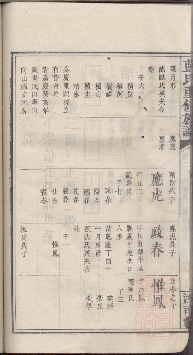 族谱画