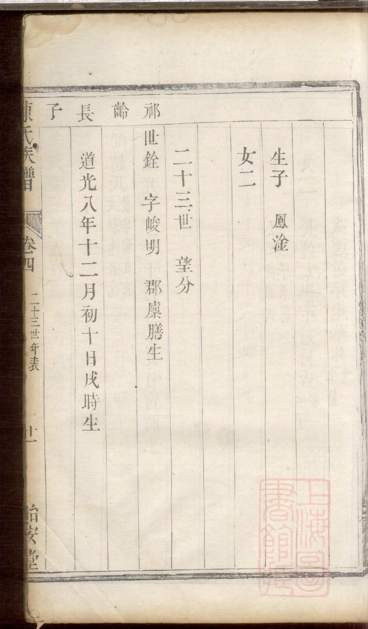 盛氏家谱查询