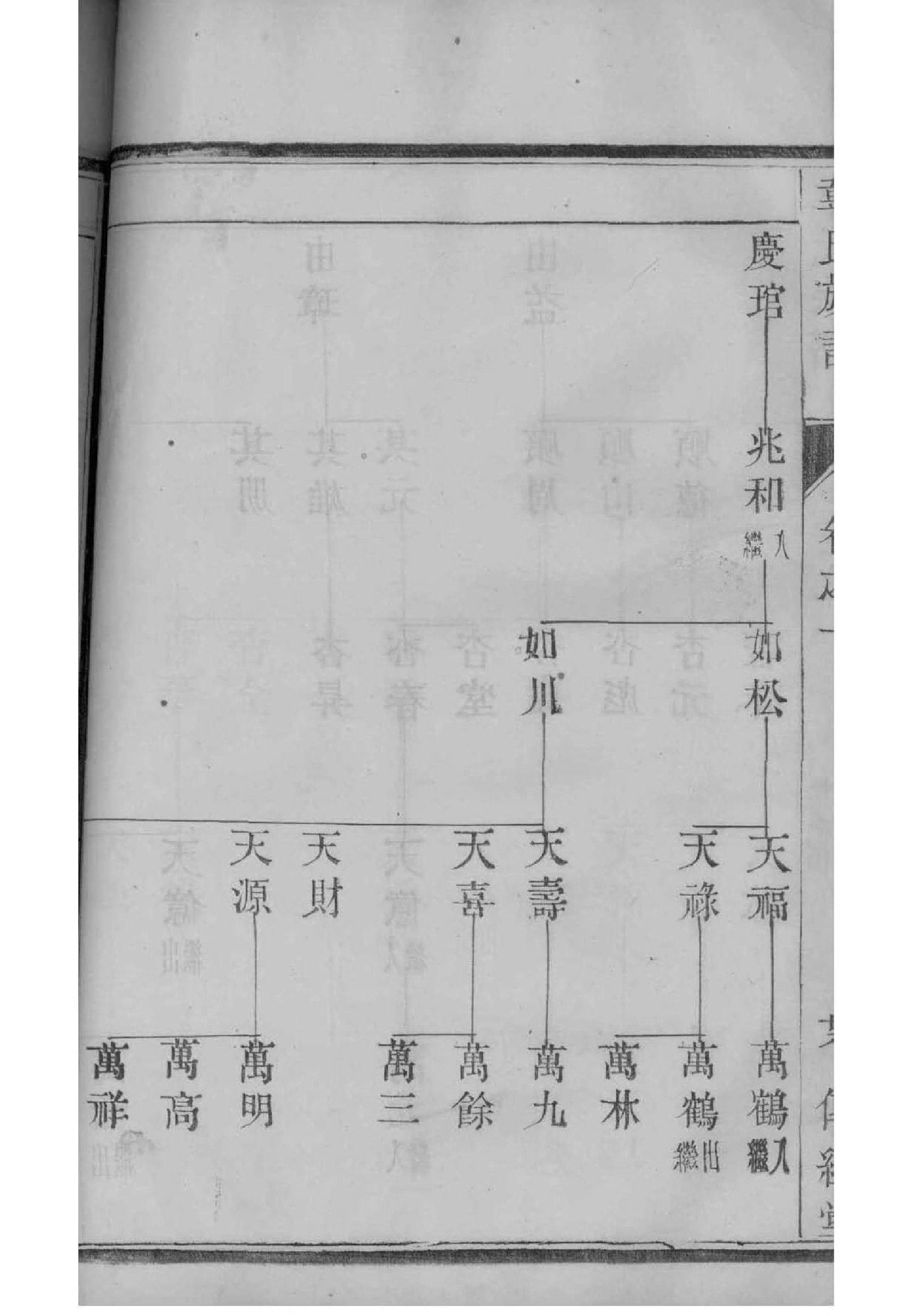 家谱样本