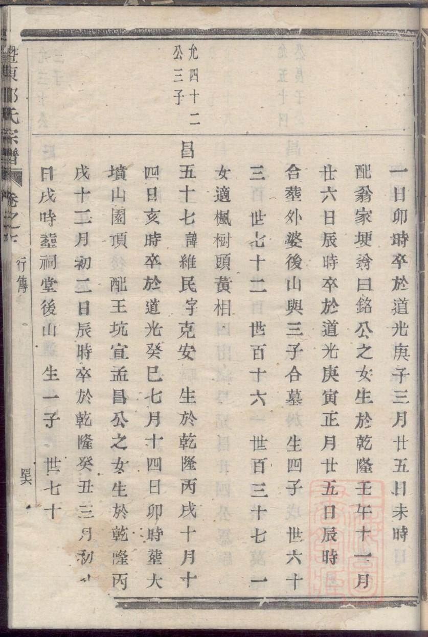 白氏族谱图片