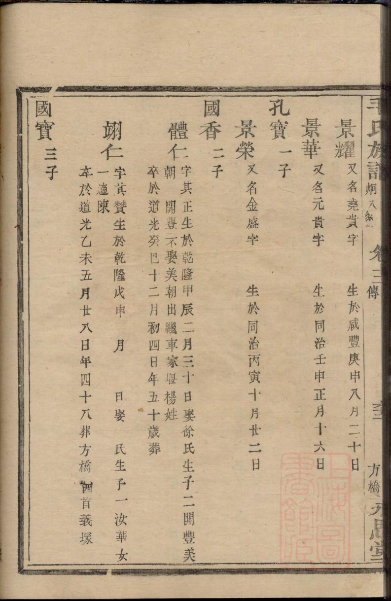 贵州雷氏族谱24字辈