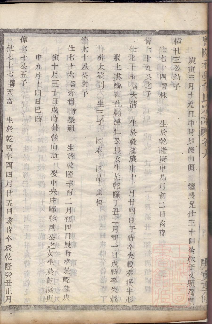 杜姓族谱字辈