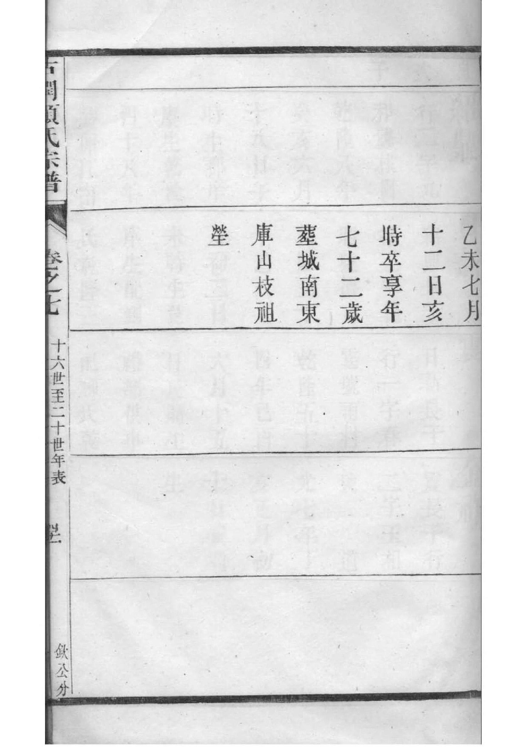 捷氏族谱字辈查询表
