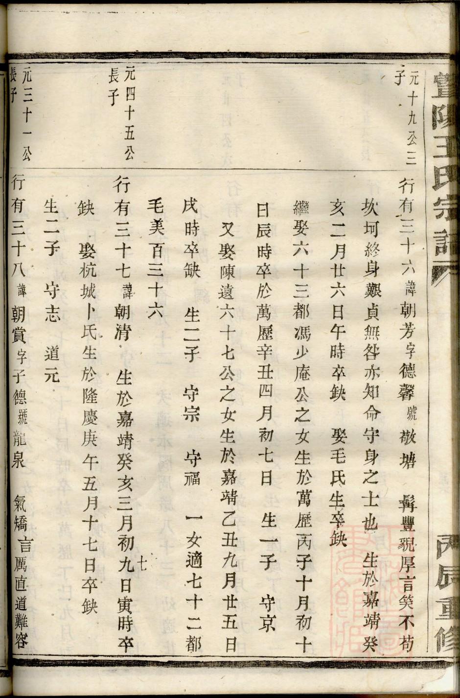 闻人氏族谱字辈查询表