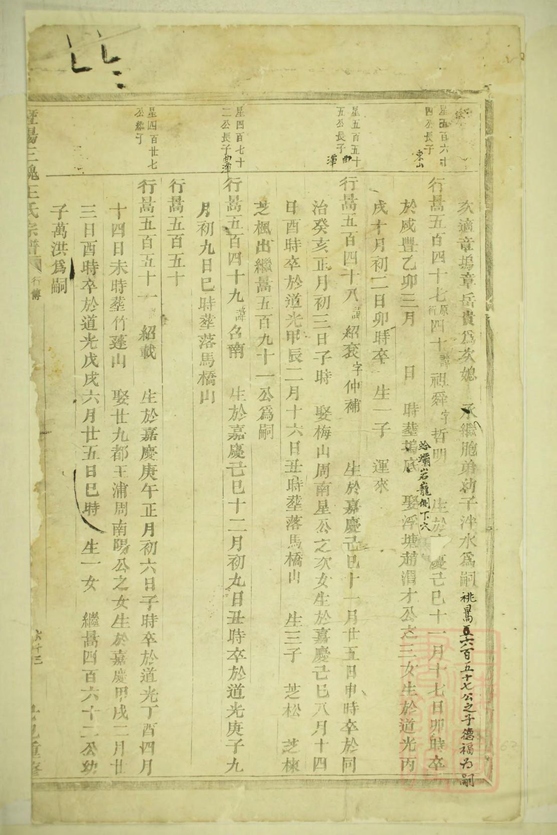 覃姓族谱