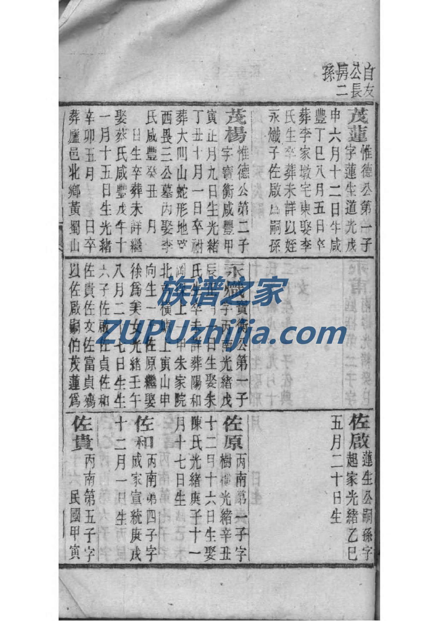 吴姓家谱