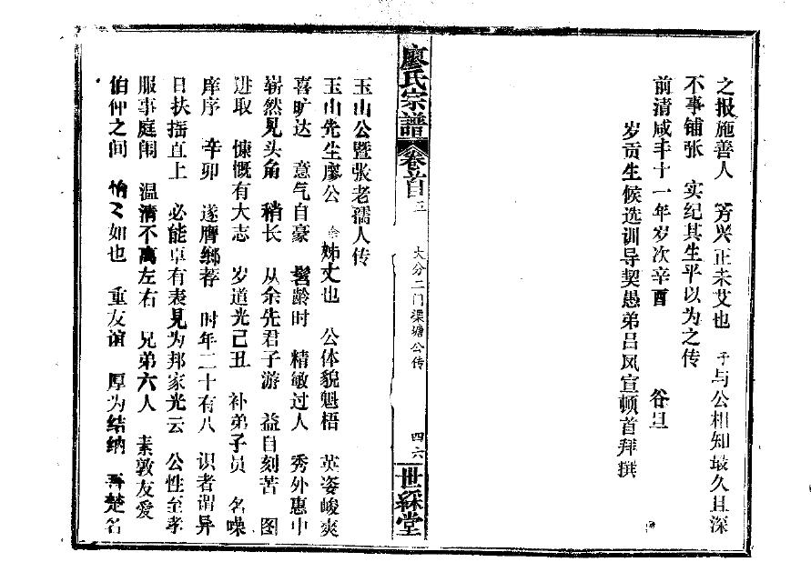 毛家族谱辈分