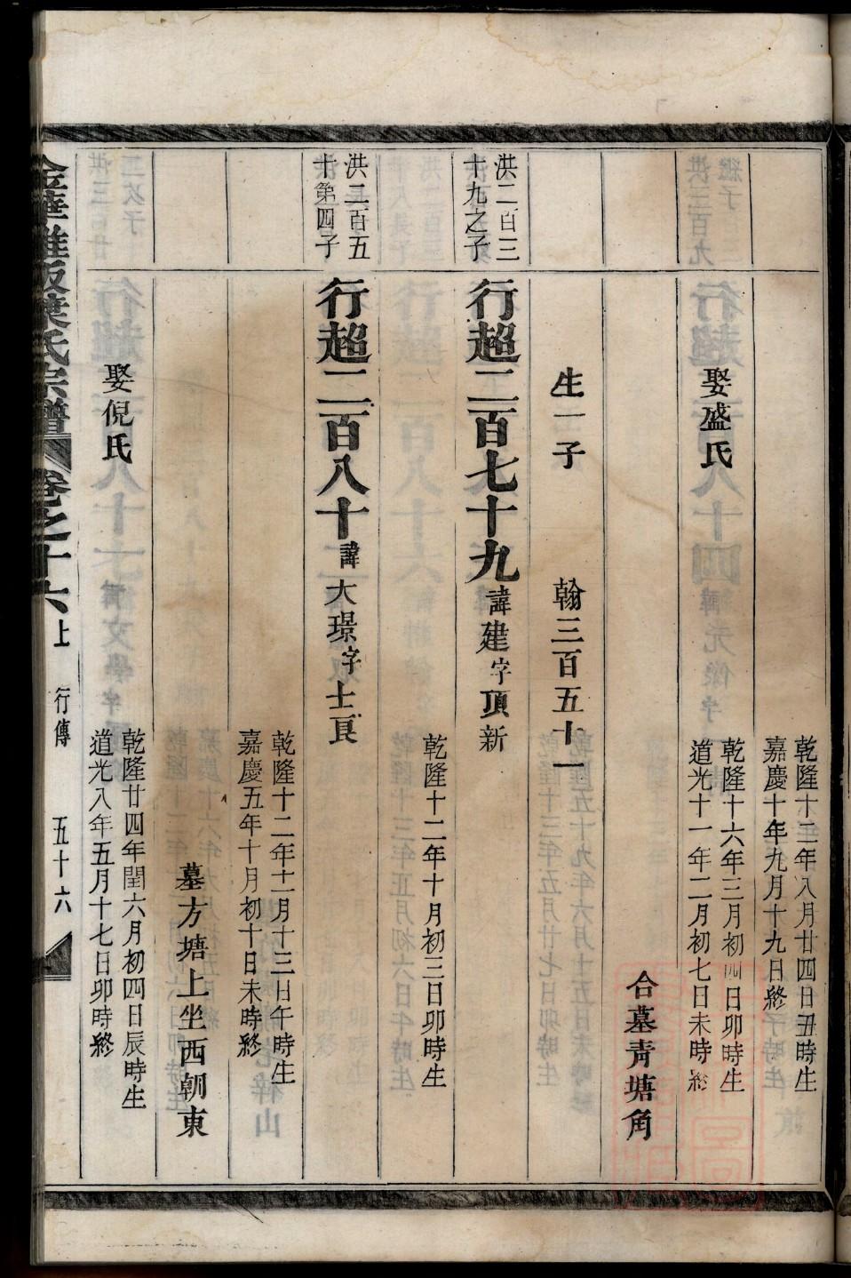 岑氏族谱