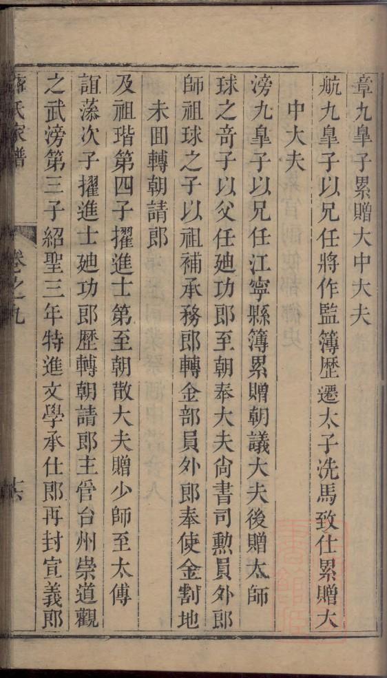 龚氏族谱海南分支