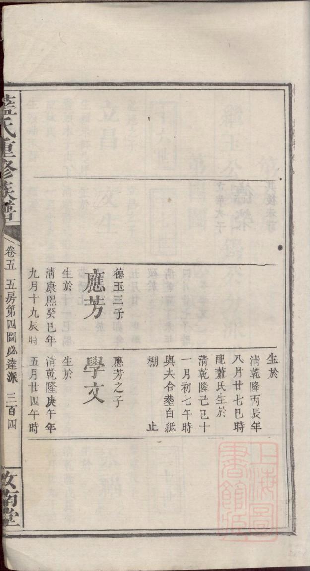 慕容氏族谱视频