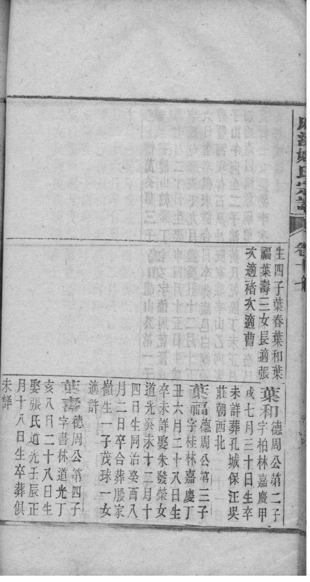 钱氏族谱十六字家训