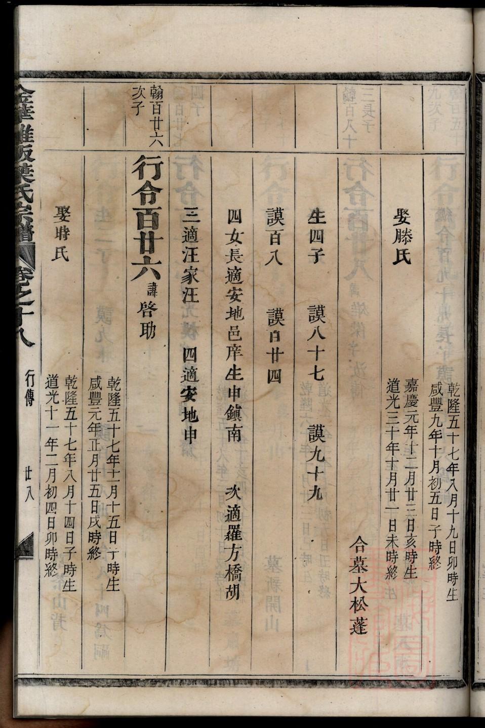 夔氏族谱完整版