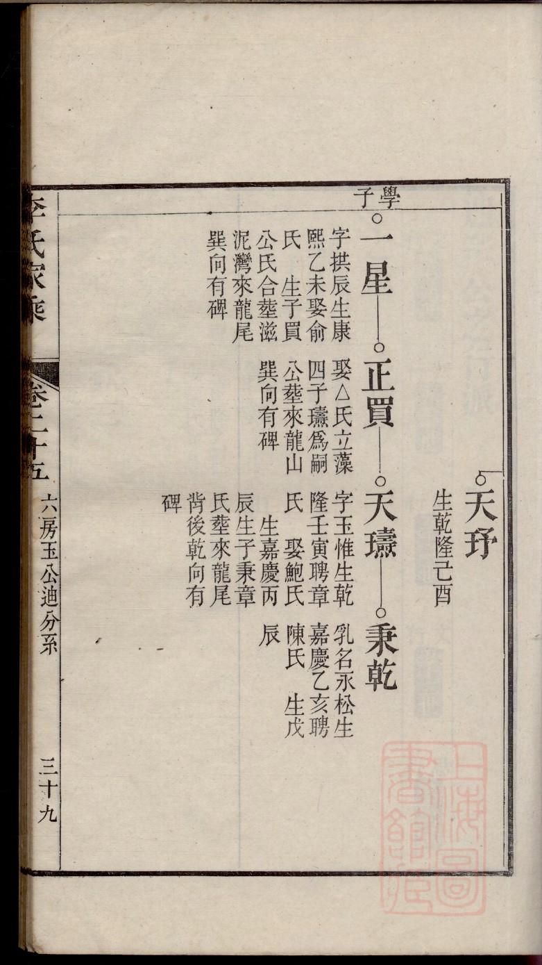 易氏族谱天津分支