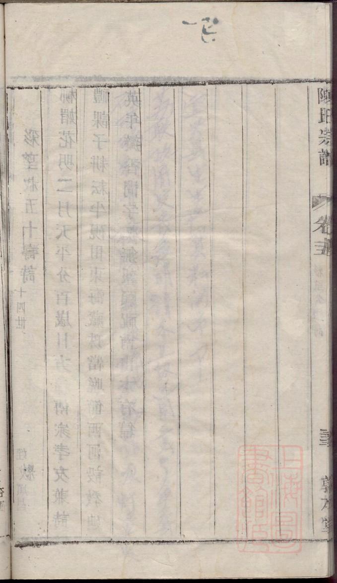 杜氏族谱江苏分支