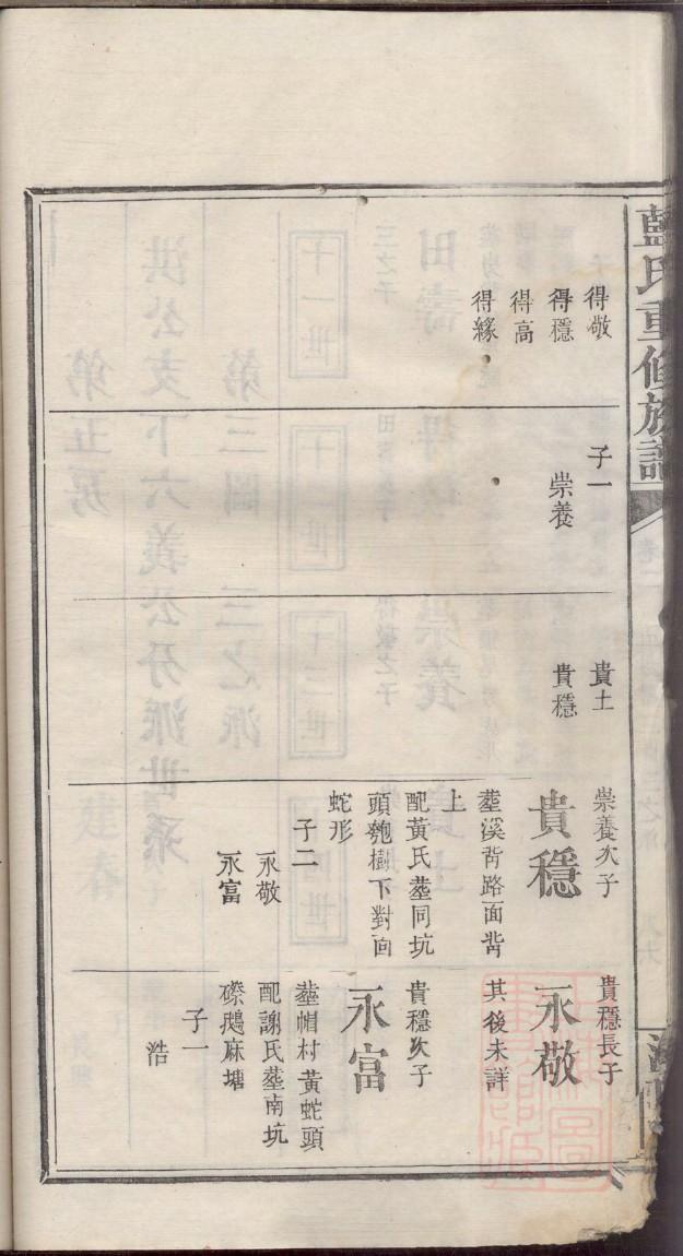 岳姓家谱辈分表