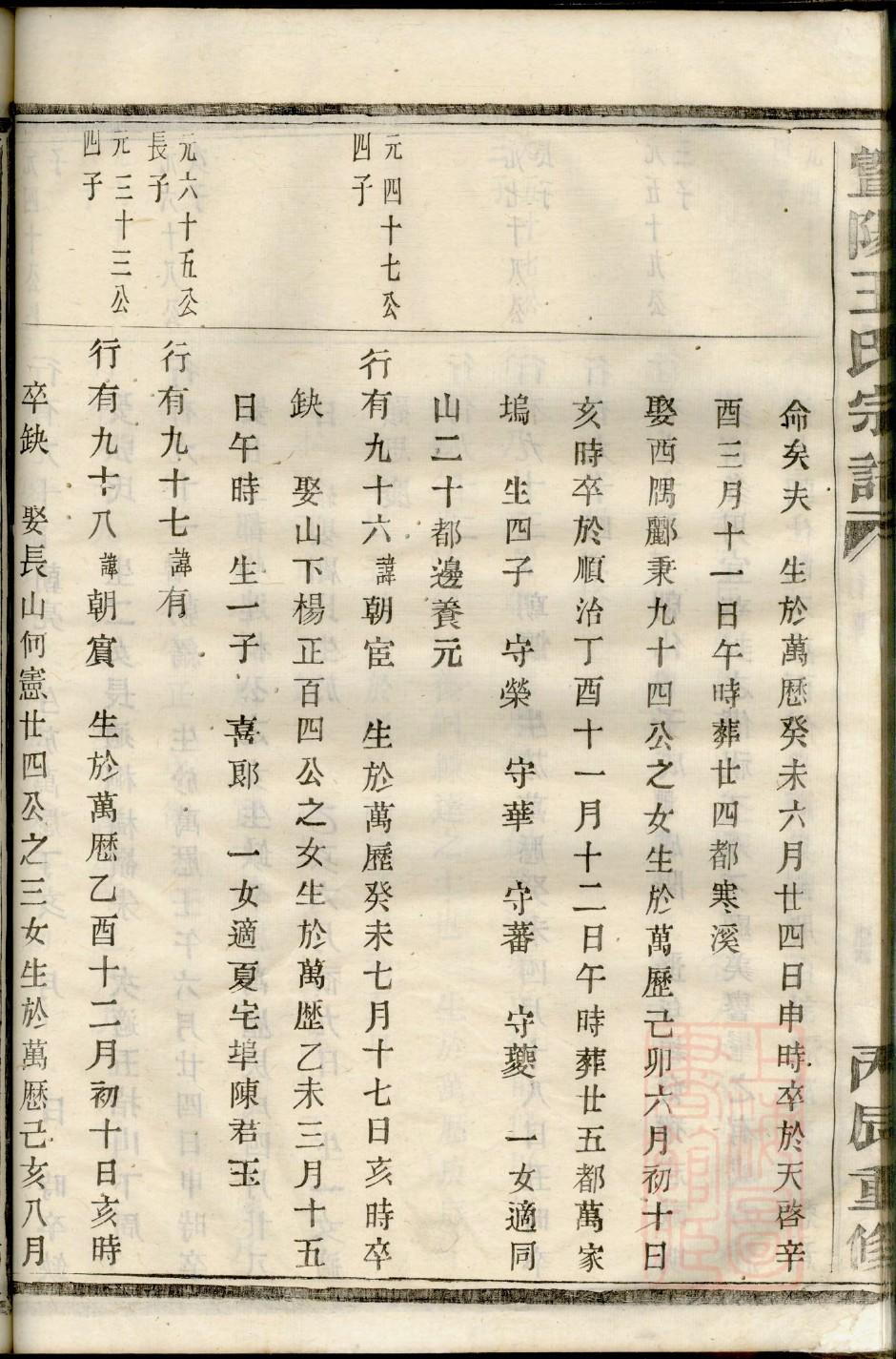 繁家族谱查询