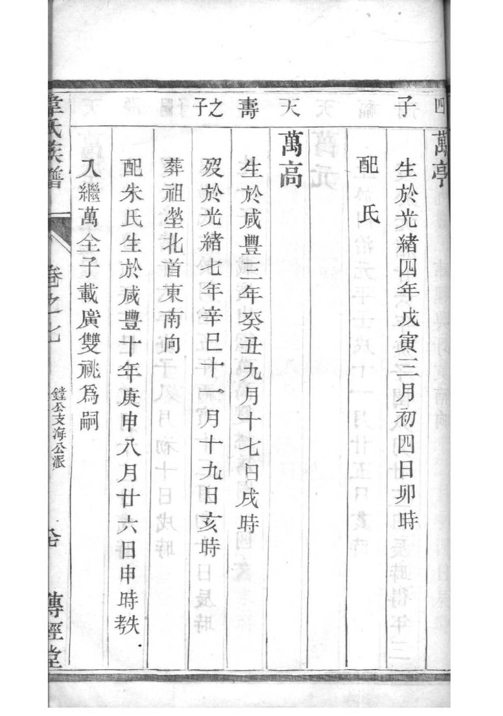 胡氏族谱字辈