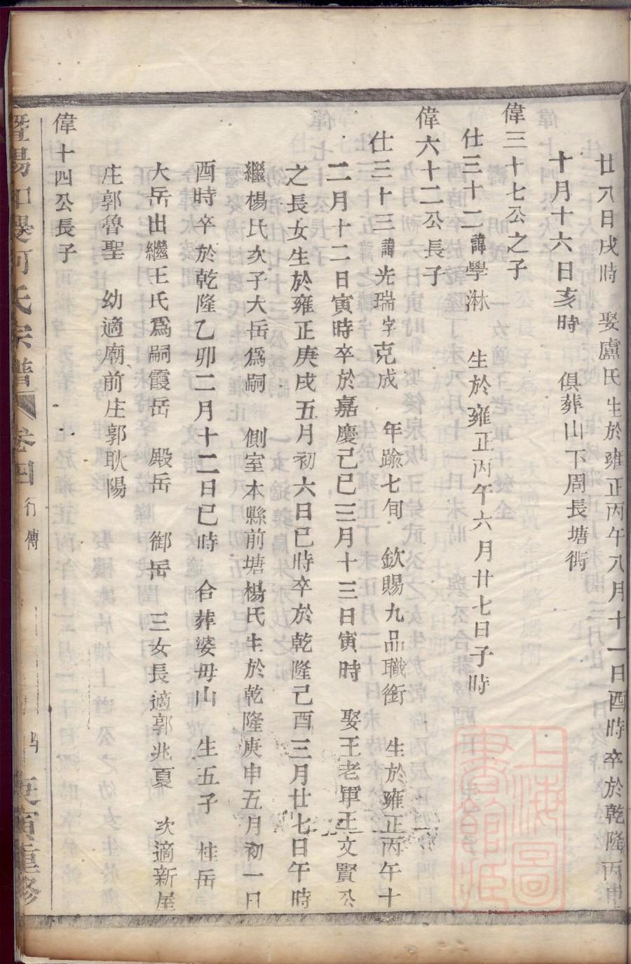 施氏族谱视频