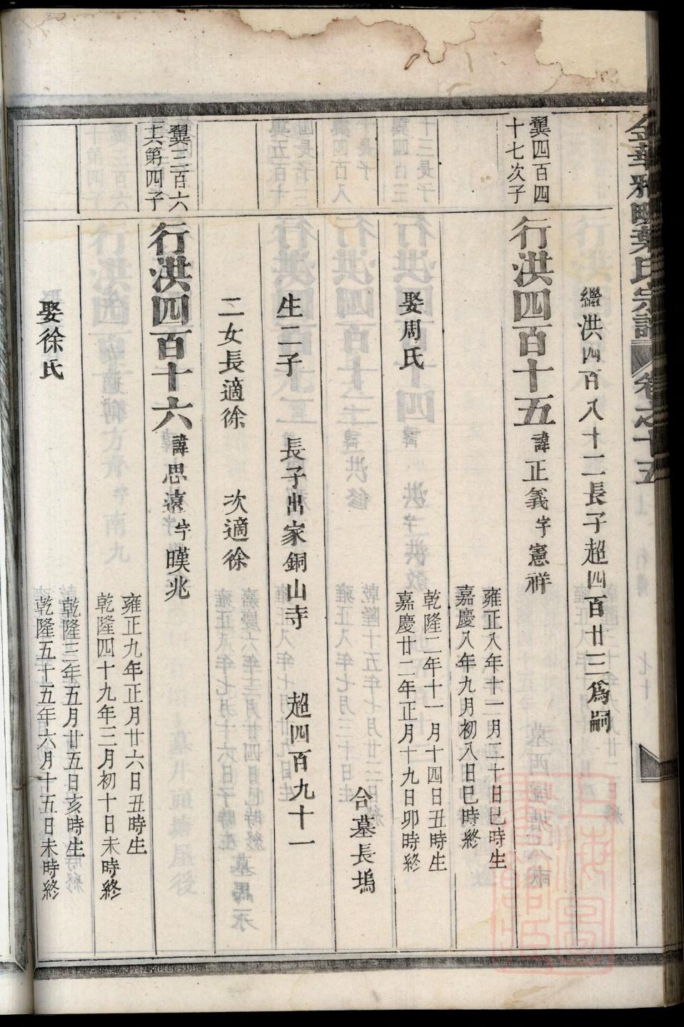 家谱序言白话文
