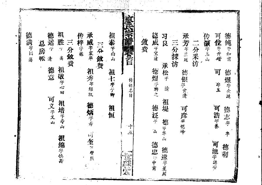 山东卢氏家谱最新版