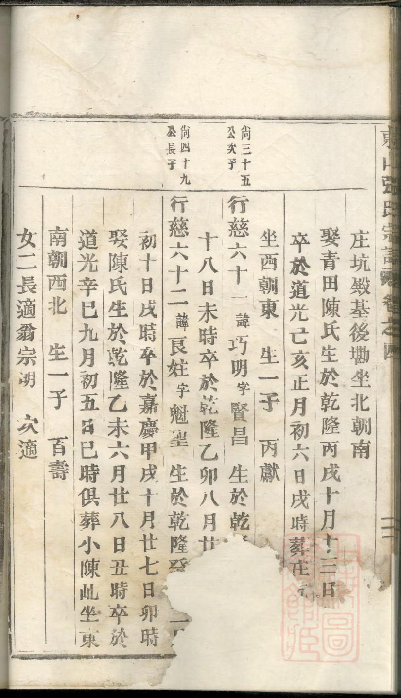 焦氏家谱